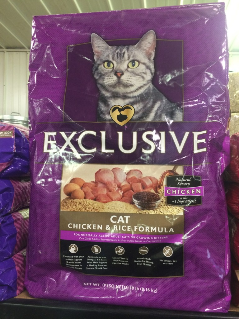 exclusive cat food