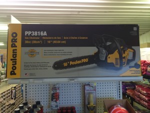 poulan pro chain saw