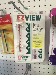 rain gauge rain gauge